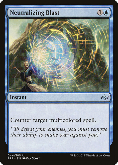 Neutralizing Blast\nFate Reforged\nSingle\nMagic The Gathering