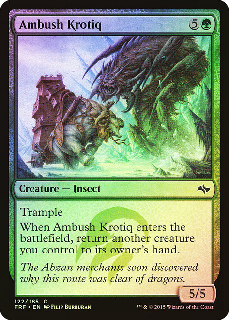 Ambush Krotiq\nFate Reforged\nSingle\nMagic The Gathering