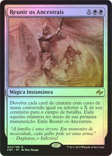 Rally the Ancestors
Fate Reforged (Foil) - Portuguese
Single
Magic The Gathering