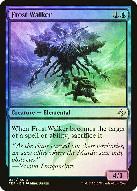 Frost Walker\nFate Reforged\nSingle\nMagic The Gathering