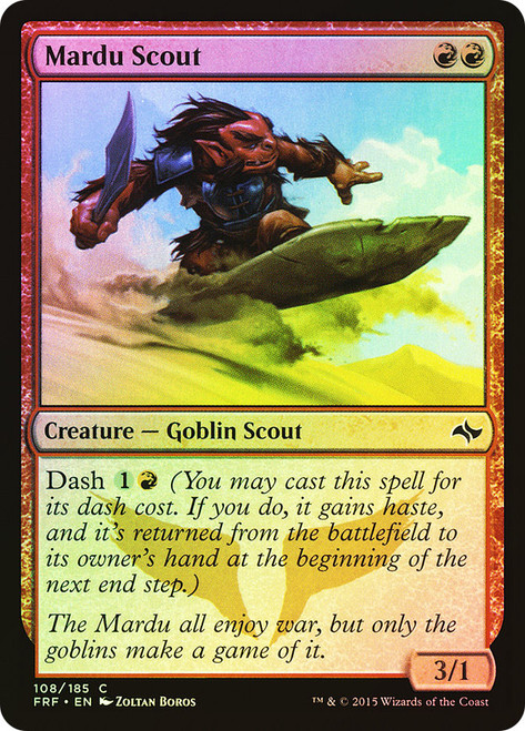 Mardu Scout\nFate Reforged\nSingle\nMagic The Gathering
