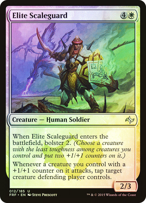 Elite Scaleguard\nFate Reforged\nSingle\nMagic The Gathering