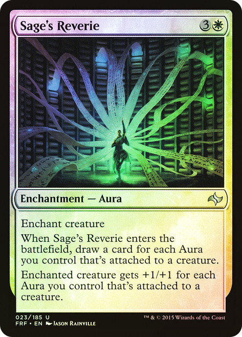Sage's Reverie\nFate Reforged\nSingle\nMagic The Gathering
