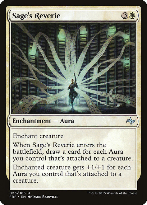 Sage's Reverie\nFate Reforged\nSingle\nMagic The Gathering