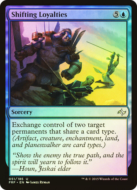 Shifting Loyalties\nFate Reforged\nSingle\nMagic The Gathering