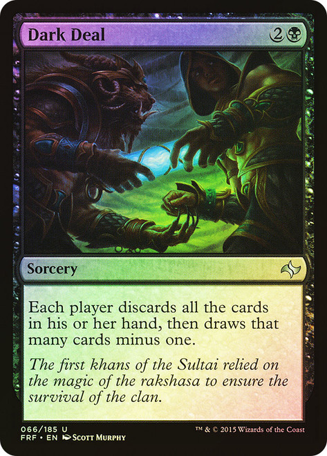Dark Deal\nFate Reforged\nSingle\nMagic The Gathering