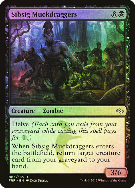 Sibsig Muckdraggers\nFate Reforged\nSingle\nMagic The Gathering