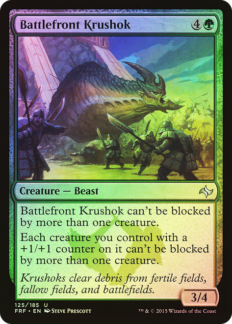 Battlefront Krushok\nFate Reforged\nSingle\nMagic The Gathering