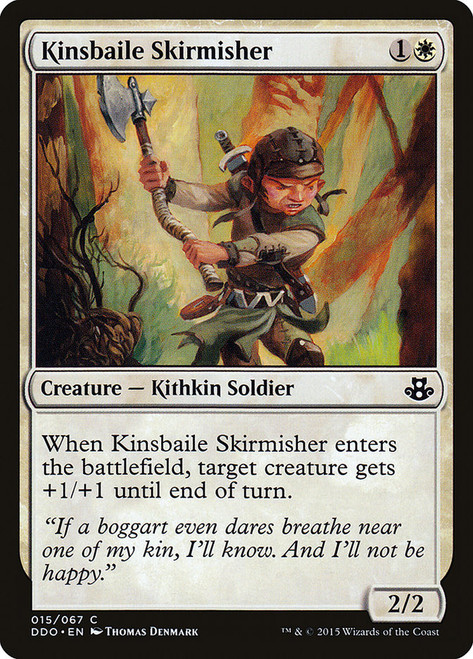 Kinsbaile Skirmisher\nDuel Decks: Elspeth vs. Kiora\nSingle\nMagic The Gathering