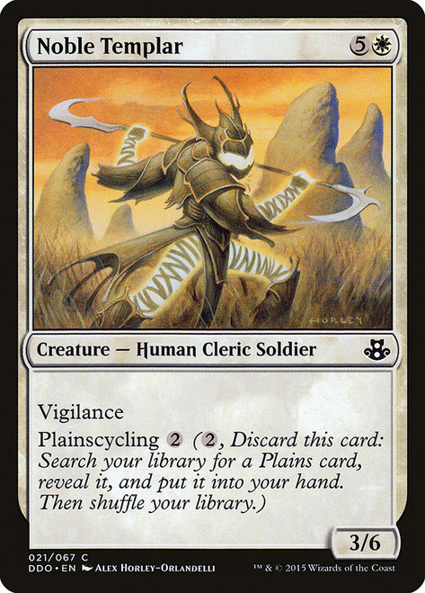 Noble Templar\nDuel Decks: Elspeth vs. Kiora\nSingle\nMagic The Gathering