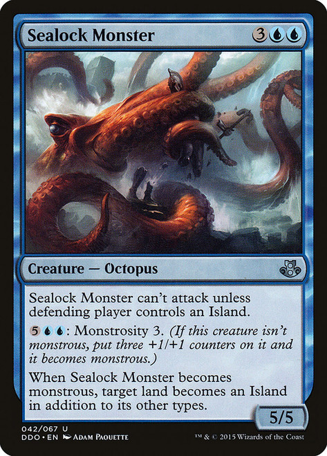 Sealock Monster\nDuel Decks: Elspeth vs. Kiora\nSingle\nMagic The Gathering