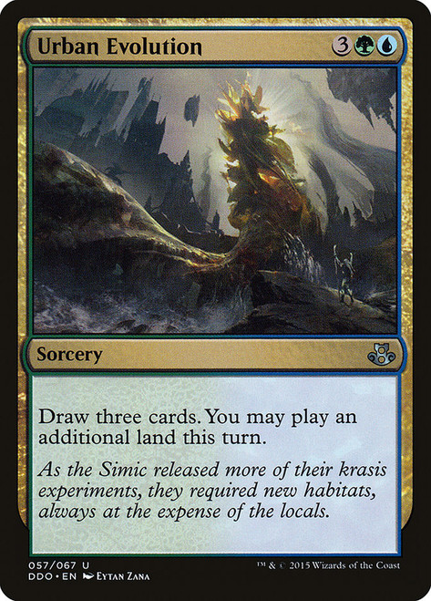 Urban Evolution\nDuel Decks: Elspeth vs. Kiora\nSingle\nMagic The Gathering