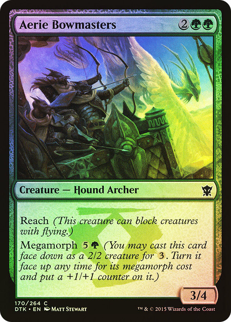 Aerie Bowmasters\nDragons of Tarkir\nSingle\nMagic The Gathering