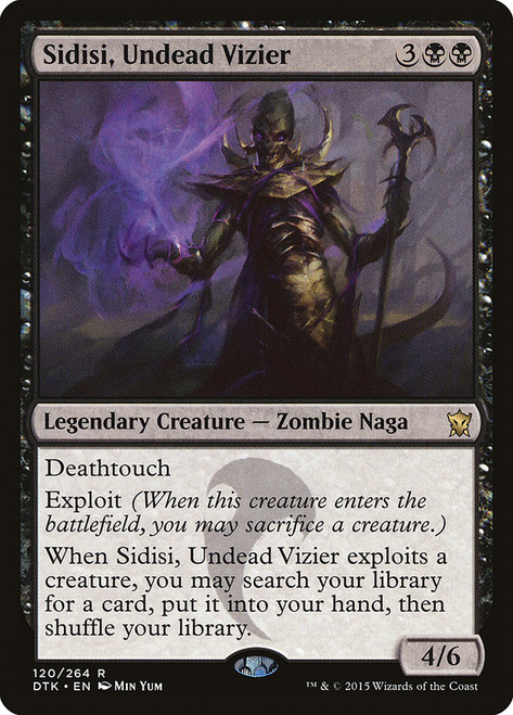 Sidisi, Undead Vizier\nDragons of Tarkir\nSingle\nMagic The Gathering