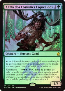 Shaman of Forgotten Ways
Dragons of Tarkir (Foil) - Portuguese
Single
Magic The Gathering