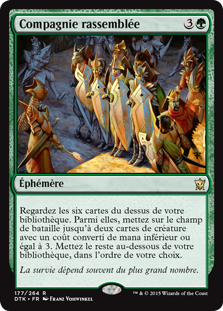 Collected Company
Dragons of Tarkir - French
Single
Magic The Gathering
