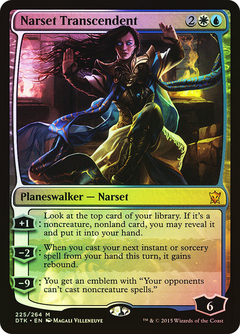 Narset Transcendent\nDragons of Tarkir\nSingle\nMagic The Gathering