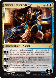 Narset Transcendent
Dragons of Tarkir - Italian
Single
Magic The Gathering