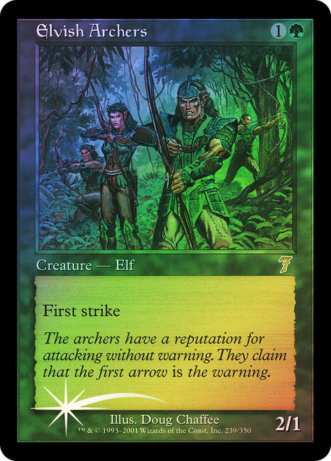 Elvish Archers\n7th Edition\nSingle\nMagic The Gathering