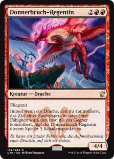 Thunderbreak Regent
Dragons of Tarkir - German
Single
Magic The Gathering