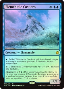 Shorecrasher Elemental
Dragons of Tarkir (Foil) - Italian
Single
Magic The Gathering