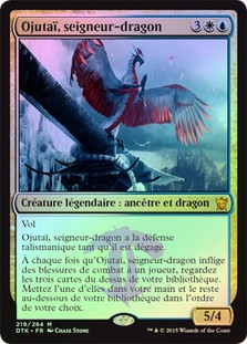 Dragonlord Ojutai
Dragons of Tarkir (Foil) - French
Single
Magic The Gathering