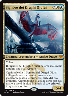 Dragonlord Ojutai
Dragons of Tarkir - Italian
Single
Magic The Gathering