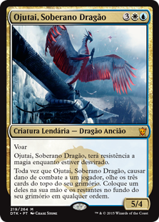 Dragonlord Ojutai
Dragons of Tarkir - Portuguese
Single
Magic The Gathering