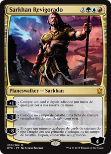 Sarkhan Unbroken
Dragons of Tarkir - Portuguese
Single
Magic The Gathering