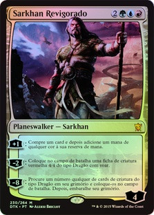 Sarkhan Unbroken
Dragons of Tarkir (Foil) - Portuguese
Single
Magic The Gathering