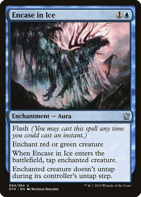 Encase in Ice\nDragons of Tarkir\nSingle\nMagic The Gathering
