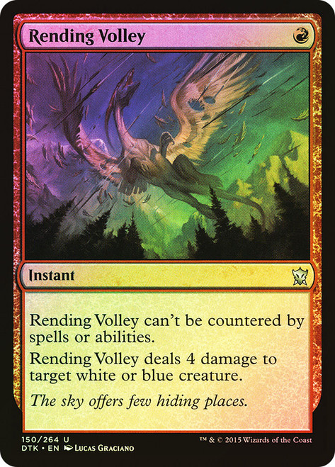 Rending Volley\nDragons of Tarkir\nSingle\nMagic The Gathering
