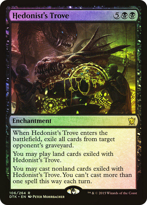 Hedonist's Trove\nDragons of Tarkir\nSingle\nMagic The Gathering