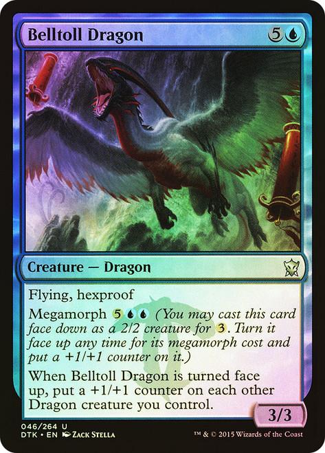 Belltoll Dragon\nDragons of Tarkir\nSingle\nMagic The Gathering
