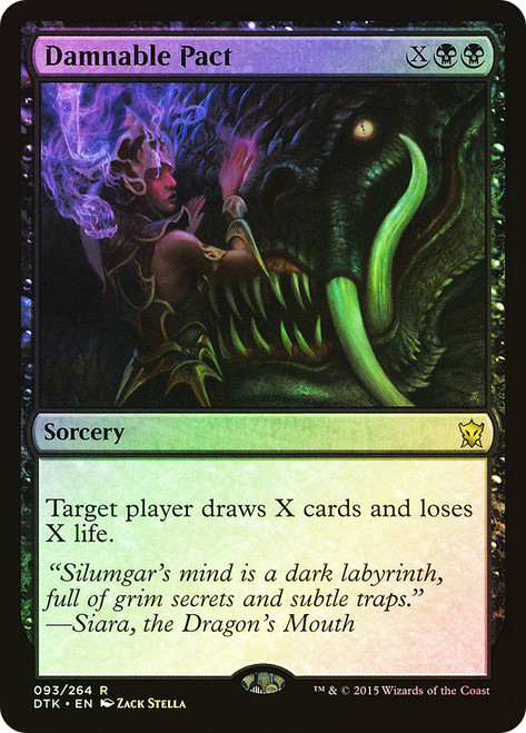 Damnable Pact\nDragons of Tarkir\nSingle\nMagic The Gathering