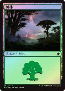 Forest (#264)
Dragons of Tarkir (Foil) - Chinese Simplified
Single
Magic The Gathering
