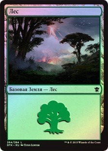 Forest (#264)
Dragons of Tarkir (Foil) - Russian
Single
Magic The Gathering