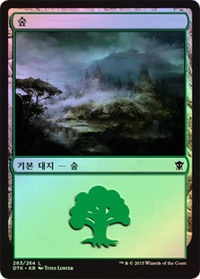 Forest (#263)
Dragons of Tarkir (Foil) - Korean
Single
Magic The Gathering