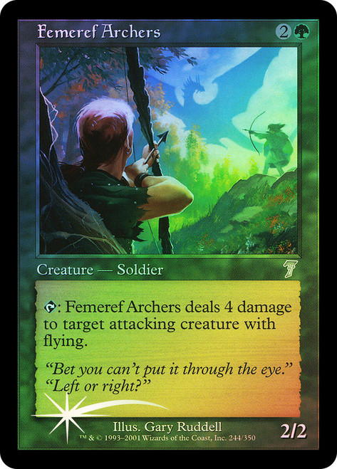 Femeref Archers\n7th Edition\nSingle\nMagic The Gathering