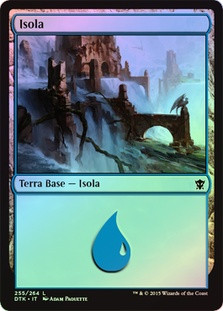 Island (#255)
Dragons of Tarkir (Foil) - Italian
Single
Magic The Gathering