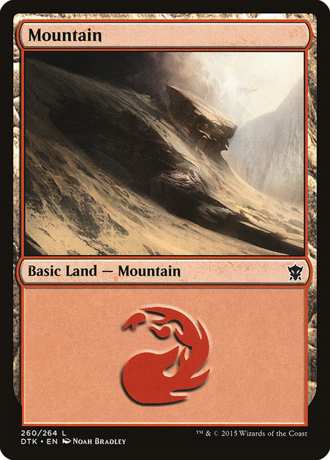 Mountain (#260) | Dragons of Tarkir - Japanese | Star City Games
