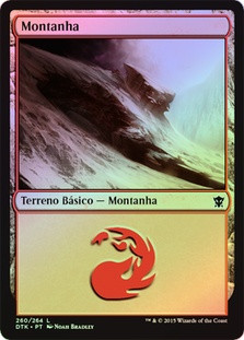 Mountain (#260) | Dragons of Tarkir - Japanese | Star City Games