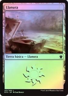 Plains (#251)
Dragons of Tarkir (Foil) - Spanish
Single
Magic The Gathering