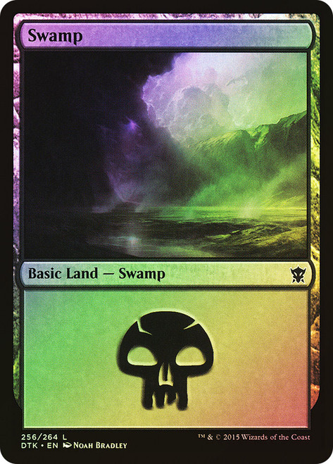 Swamp (#256)\nDragons of Tarkir\nSingle\nMagic The Gathering
