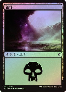 Swamp (#256)
Dragons of Tarkir (Foil) - Chinese Simplified
Single
Magic The Gathering