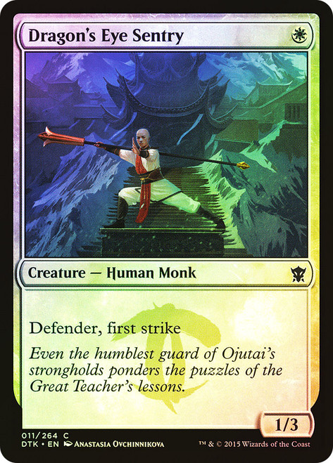 Dragon's Eye Sentry\nDragons of Tarkir\nSingle\nMagic The Gathering