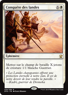 Secure the Wastes
Dragons of Tarkir - French
Single
Magic The Gathering