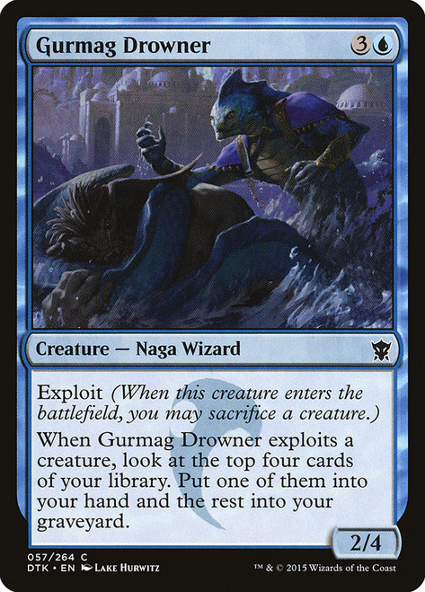 Gurmag Drowner\nDragons of Tarkir\nSingle\nMagic The Gathering