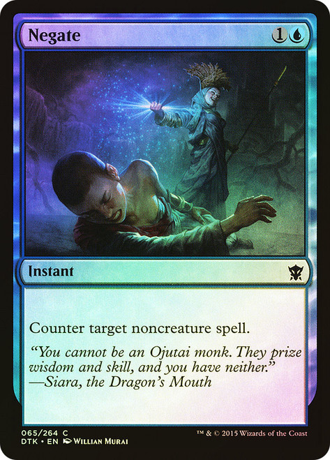 Negate\nDragons of Tarkir\nSingle\nMagic The Gathering