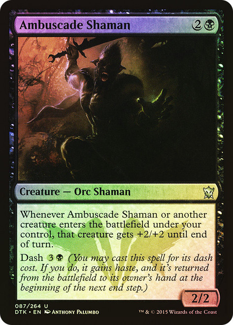 Ambuscade Shaman\nDragons of Tarkir\nSingle\nMagic The Gathering